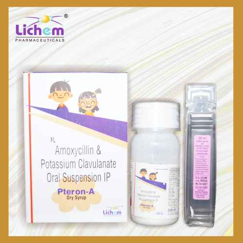 PTERON A DRY SYRUP WITH WFI